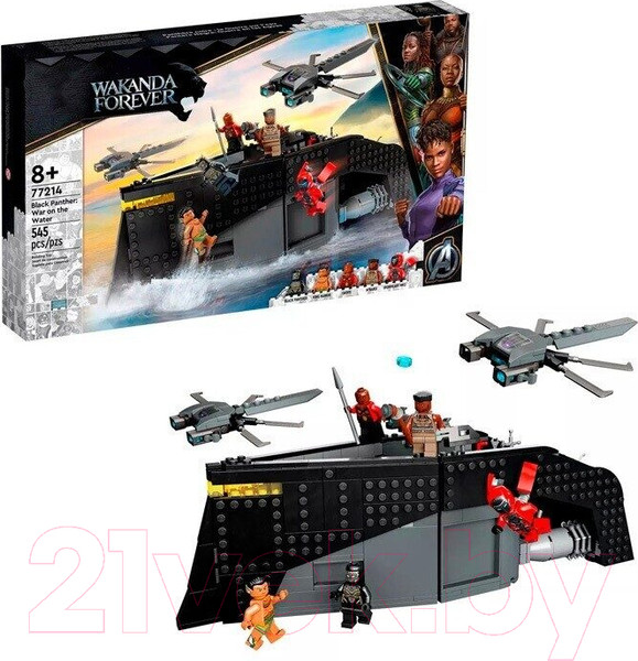 Изображение товара Конструктор King Черная пантера: Война на воде / 77214