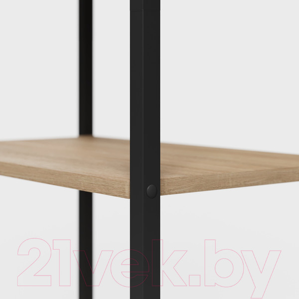 Изображение товара Стеллаж Mio Tesoro Joy Loft (дуб сонома/черный)