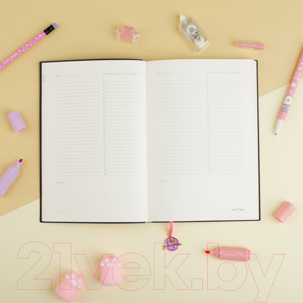 Изображение товара Ежедневник Meshu Find Your Way. Pink А5 / MS_53610 (136л)