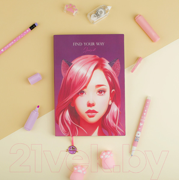 Изображение товара Ежедневник Meshu Find Your Way. Pink А5 / MS_53610 (136л)