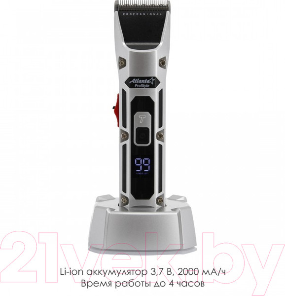 Изображение товара Машинка для стрижки волос Atlanta ATH-6913 (серый)