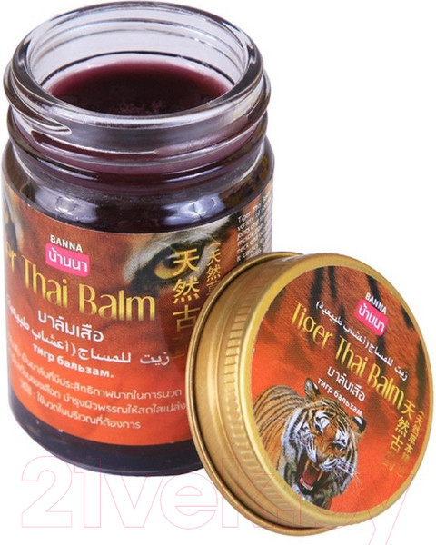 Изображение товара Бальзам для тела Banna Tiger Thai Balm (50г)