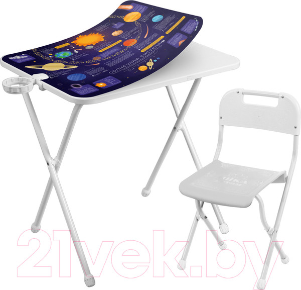 Изображение товара Комплект мебели с детским столом Ника КА3/К (солнечная система)