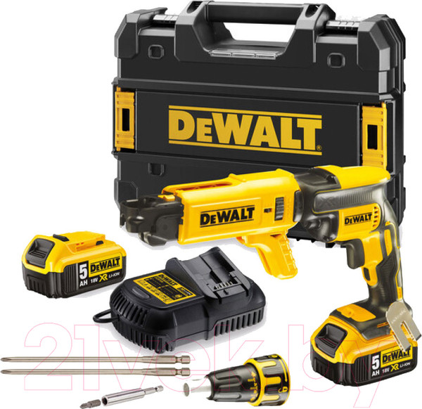 Изображение товара Профессиональный шуруповерт DeWalt DCF620P2K