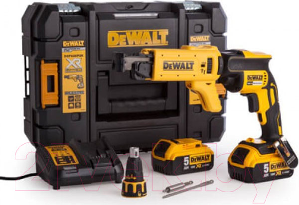 Изображение товара Профессиональный шуруповерт DeWalt DCF620P2K