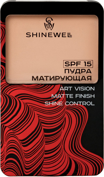 Изображение товара Пудра компактная Shinewell Art Vision SPF15 FLD1-03 тон 03 (8г)
