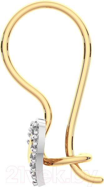 Изображение товара Серьги из розового золота ZORKA 310378 (с фианитами)