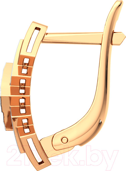 Изображение товара Серьги из розового золота ZORKA 310697.14K.R (с фианитами)
