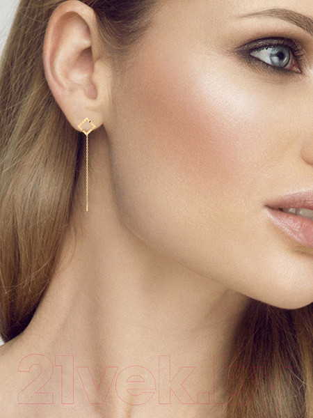 Изображение товара Серьги из розового золота ZORKA 390073.14K.R