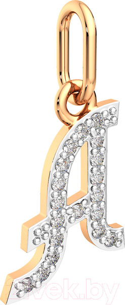 Изображение товара Подвеска из розового золота ZORKA 440059/А (с фианитами)
