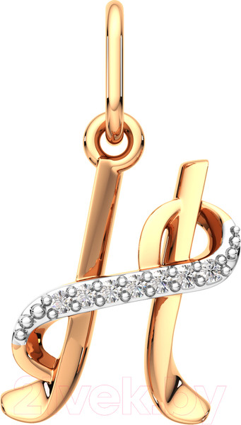 Изображение товара Подвеска из розового золота ZORKA 440260/Н (с фианитами)