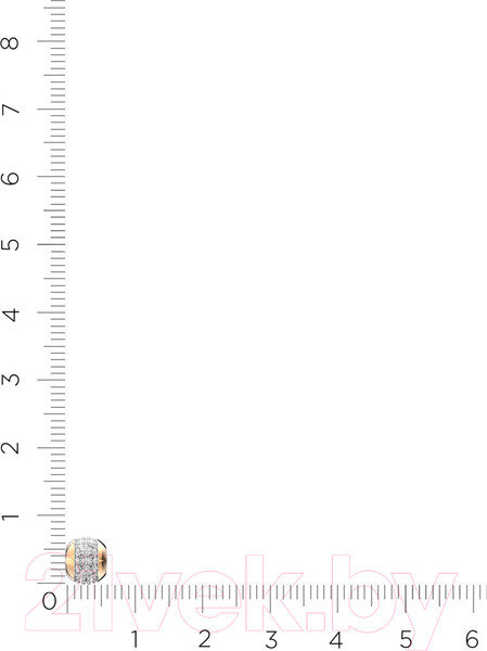 Изображение товара Подвеска из розового золота ZORKA 440367.14K.R (с фианитами)