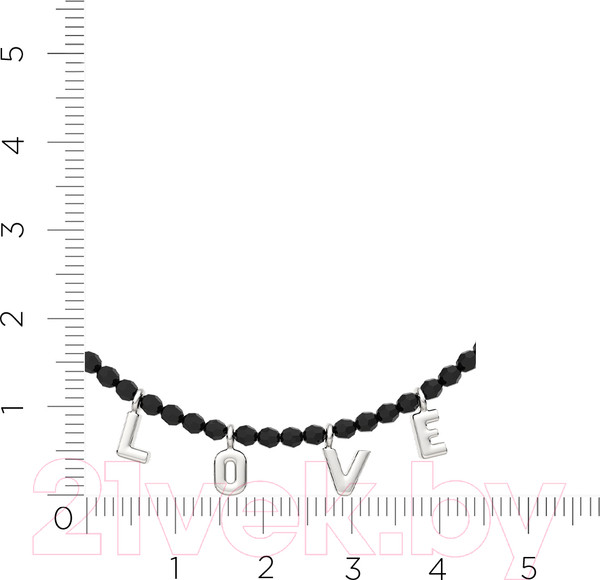 Изображение товара Колье из серебра ZORKA 0540009 (40см)
