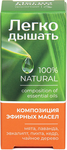 Изображение товара Эфирное масло Medicalfort Легко дышать (10мл)