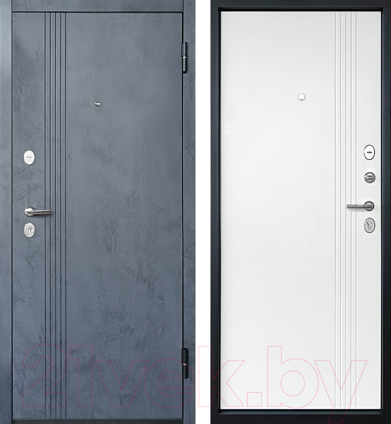 Изображение товара Входная дверь Промет Луара эмаль (86x205, правая)