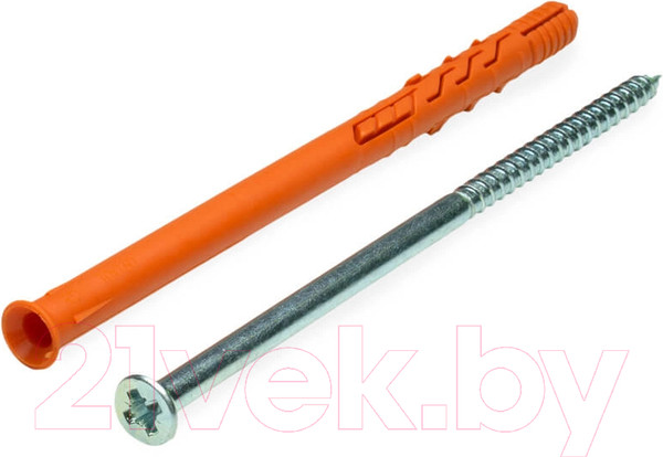 Изображение товара Дюбель рамный ЕКТ 10x160 потай / VE012649 (25шт, нейлон)