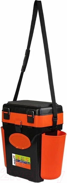 Изображение товара Ящик рыболовный Helios FishBox 1105037 (10л, оранжевый)
