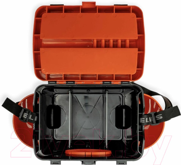 Изображение товара Ящик рыболовный Helios FishBox 1105037 (10л, оранжевый)