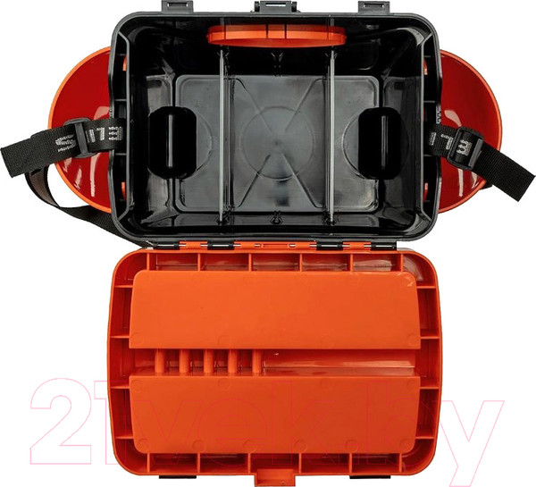Изображение товара Ящик рыболовный Helios FishBox 1105037 (10л, оранжевый)
