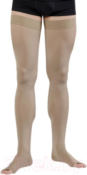 Изображение товара Чулки компрессионные Tonus Elast 0403 Lux 2кк без мыска (р.3/рост 2, песочный)