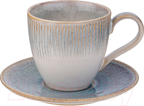 Изображение товара Кружка с блюдцем Bronco Traditions / 441-022