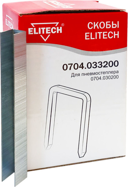 Изображение товара Скобы Elitech 0704.033200 (5000шт)