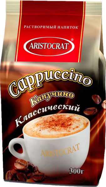 Изображение товара Кофейный напиток Aristocrat Капучино Классический (300г)
