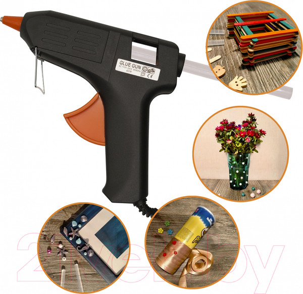 Изображение товара Клеевые стержни Silwerhof 11-200-26-TRA (прозрачный, 26шт)