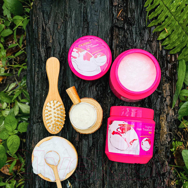 Изображение товара Маска для волос Carebeau Восстанавливающая с экстрактом Йогурта (500мл)