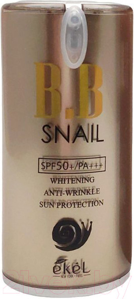 Изображение товара BB-крем Ekel Snail C экстрактом улитки 50+/PA Pump SPF 21 (50мл)