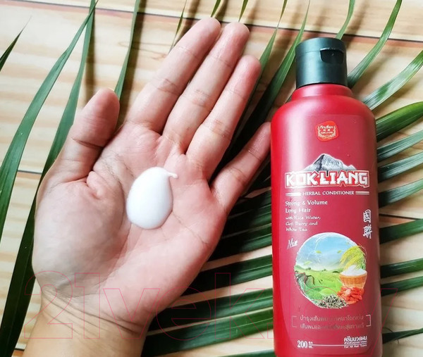 Изображение товара Кондиционер для волос Kokliang Для длинных волос с ягодами годжи, белым чаем и рисовой водой (200мл)