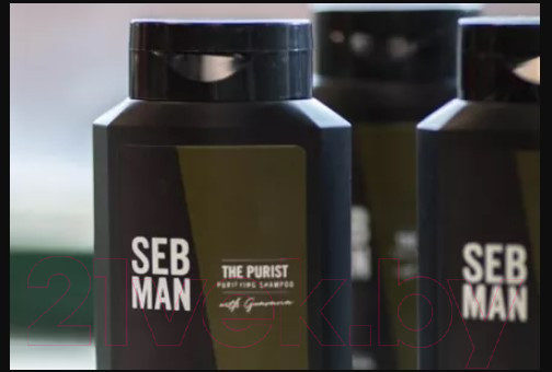 Изображение товара Шампунь для волос Sebastian Foundation SebMan The Purist Очищающий (250мл)