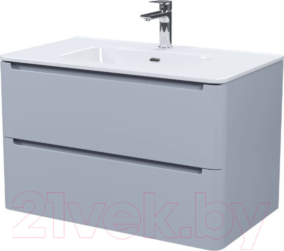 Изображение товара Тумба с умывальником IDDIS Edifice EDI80L0i95K (светло-серый)