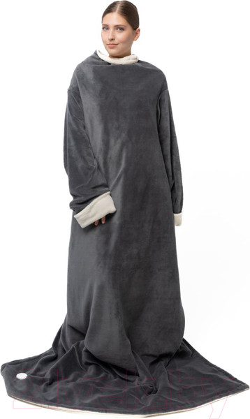 Изображение товара Электроодеяло EcoSapiens Comfy с рукавам ES-102 (серый)