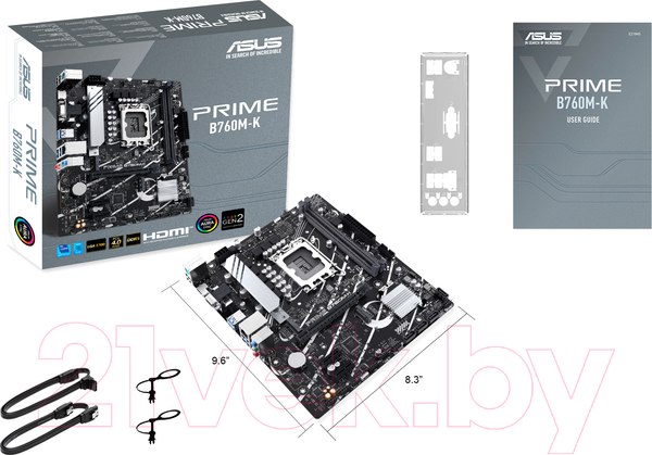 Изображение товара Материнская плата Asus Prime B760M-K