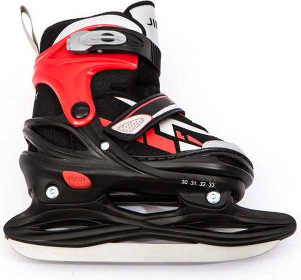 Изображение товара Коньки раздвижные Calambus Jimmy Ice / AS-46 (р.30-33, черный/красный)
