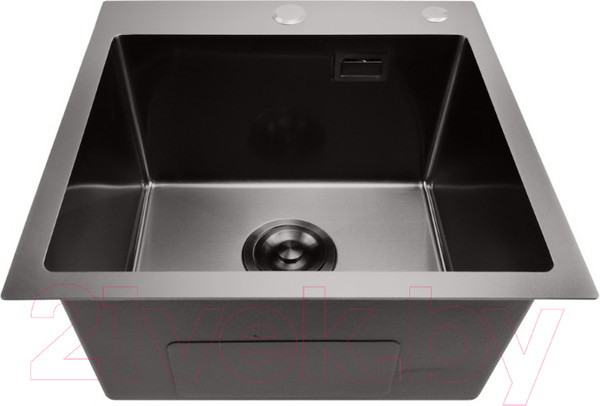 Изображение товара Мойка кухонная STELLAR E4444NB (нано черный)
