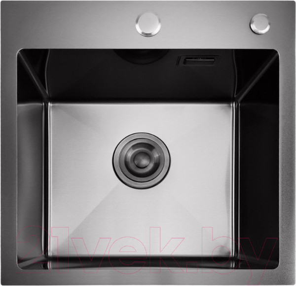 Изображение товара Мойка кухонная STELLAR E4444NB (нано черный)