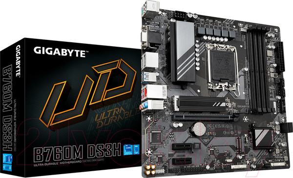 Изображение товара Материнская плата Gigabyte B760M DS3H