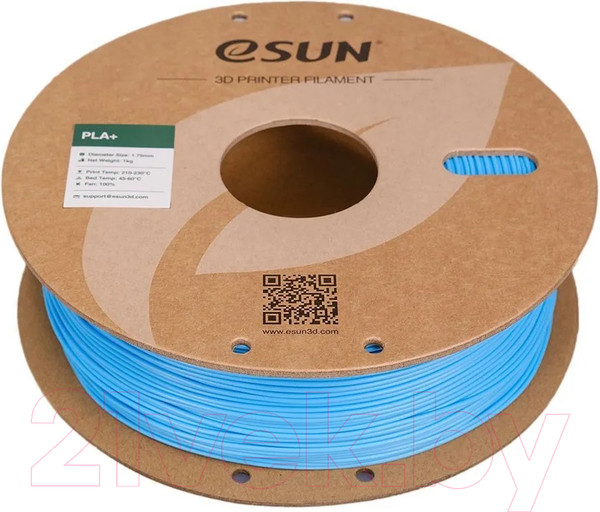 Изображение товара Пластик для 3D-печати eSUN PLA+ Filament / т0036459 (1.75мм, 1кг, космический синий)