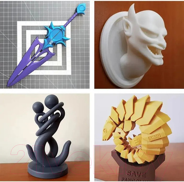 Изображение товара Пластик для 3D-печати eSUN eABS-HS Filament / т0036465 (1.75мм, 1кг, натуральный)