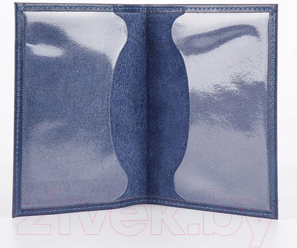 Изображение товара Обложка на паспорт Poshete 604-002K/NPK-NAV (синий)