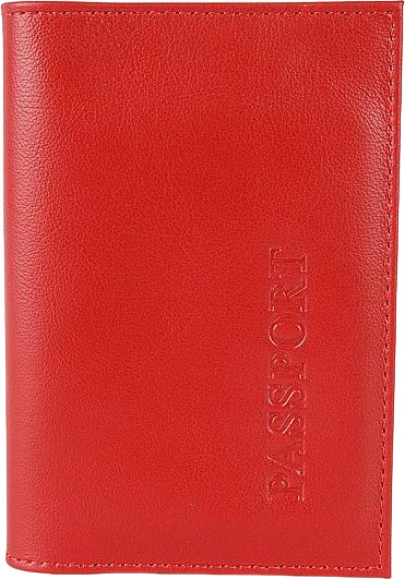 Изображение товара Обложка на паспорт Poshete 604-002LN-RED (красный)