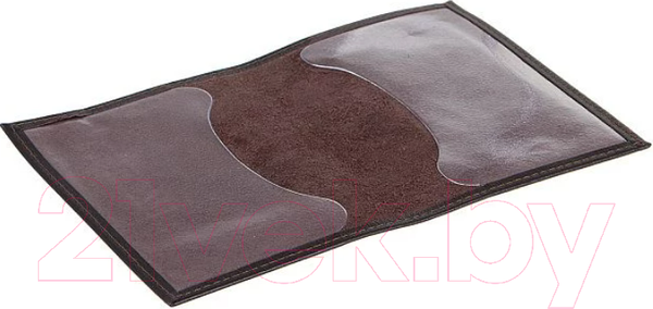 Изображение товара Обложка на паспорт Poshete 604-002M-BRW (коричневый)