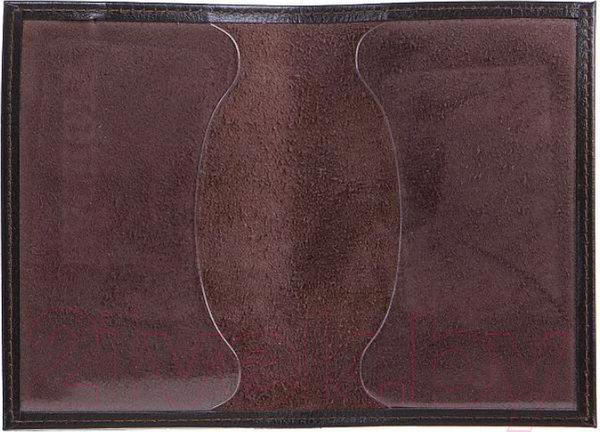 Изображение товара Обложка на паспорт Poshete 604-002M-BRW (коричневый)