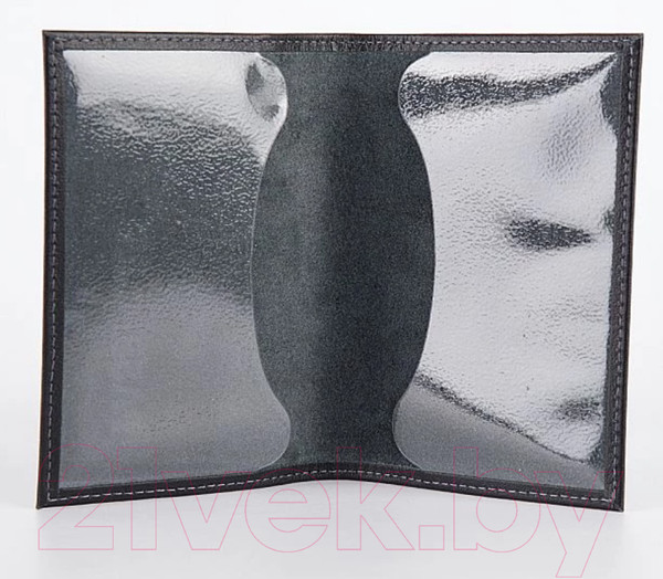 Изображение товара Обложка на паспорт Poshete 604-002MBLK (черный)