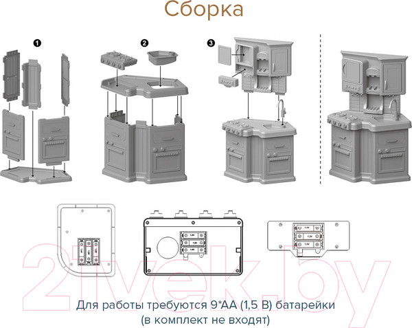 Изображение товара Детская кухня Pituso Талантливый шеф / HW21093899