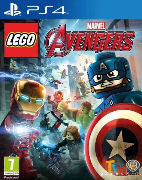 Изображение товара Игра для игровой консоли PlayStation 4 LEGO Marvel’s Avengers (EU pack, RU subtitles)
