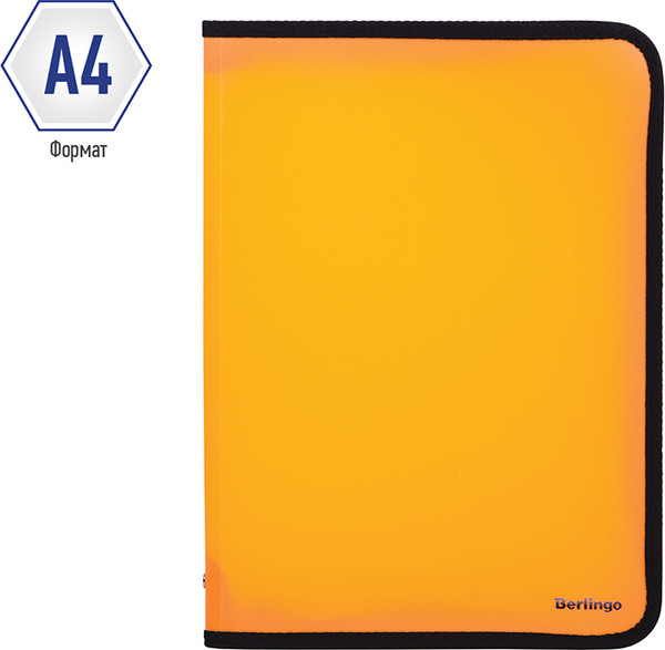 Изображение товара Папка для бумаг Berlingo ANm_04008_d (оранжевый неон)