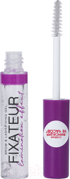 Изображение товара Гель для бровей Vivienne Sabo Fixateur Lamination Effect С эффектом ламинирования тон 01 (6мл)